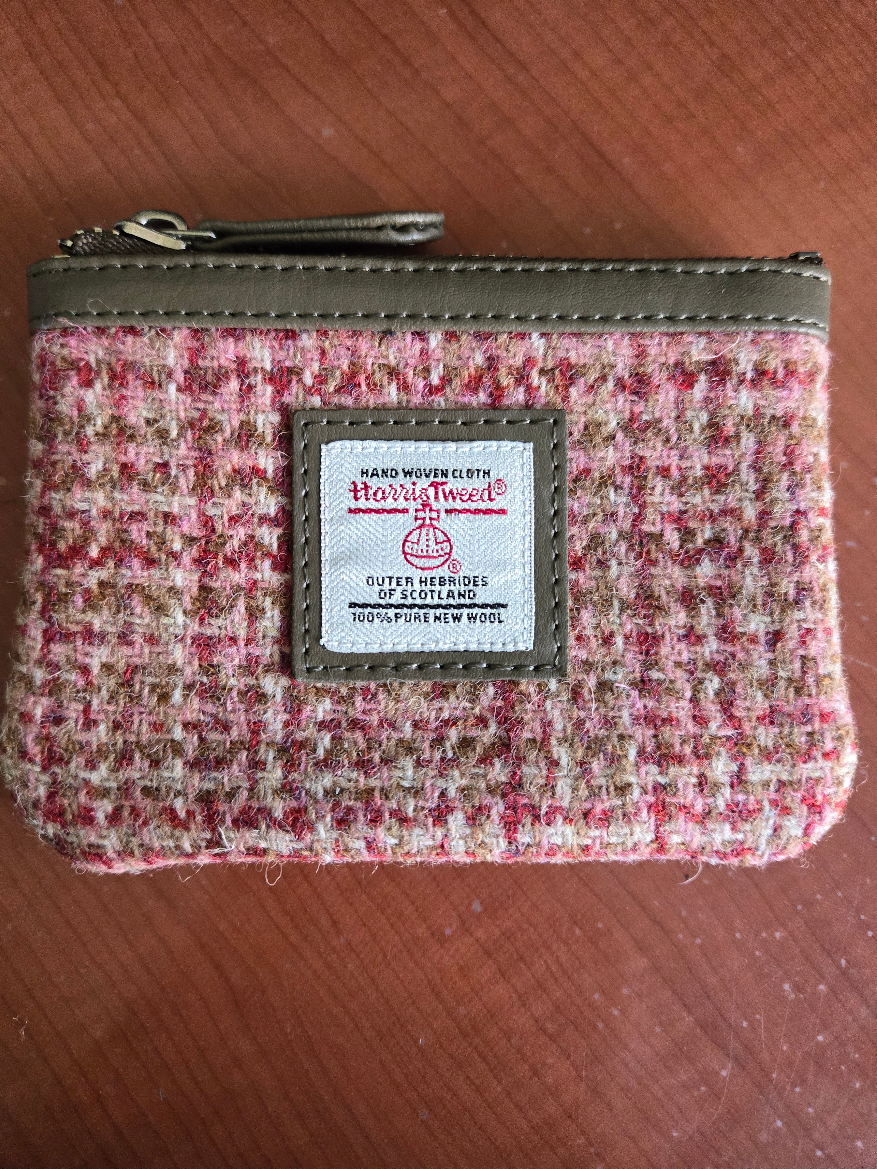 Tweed coin purse sale