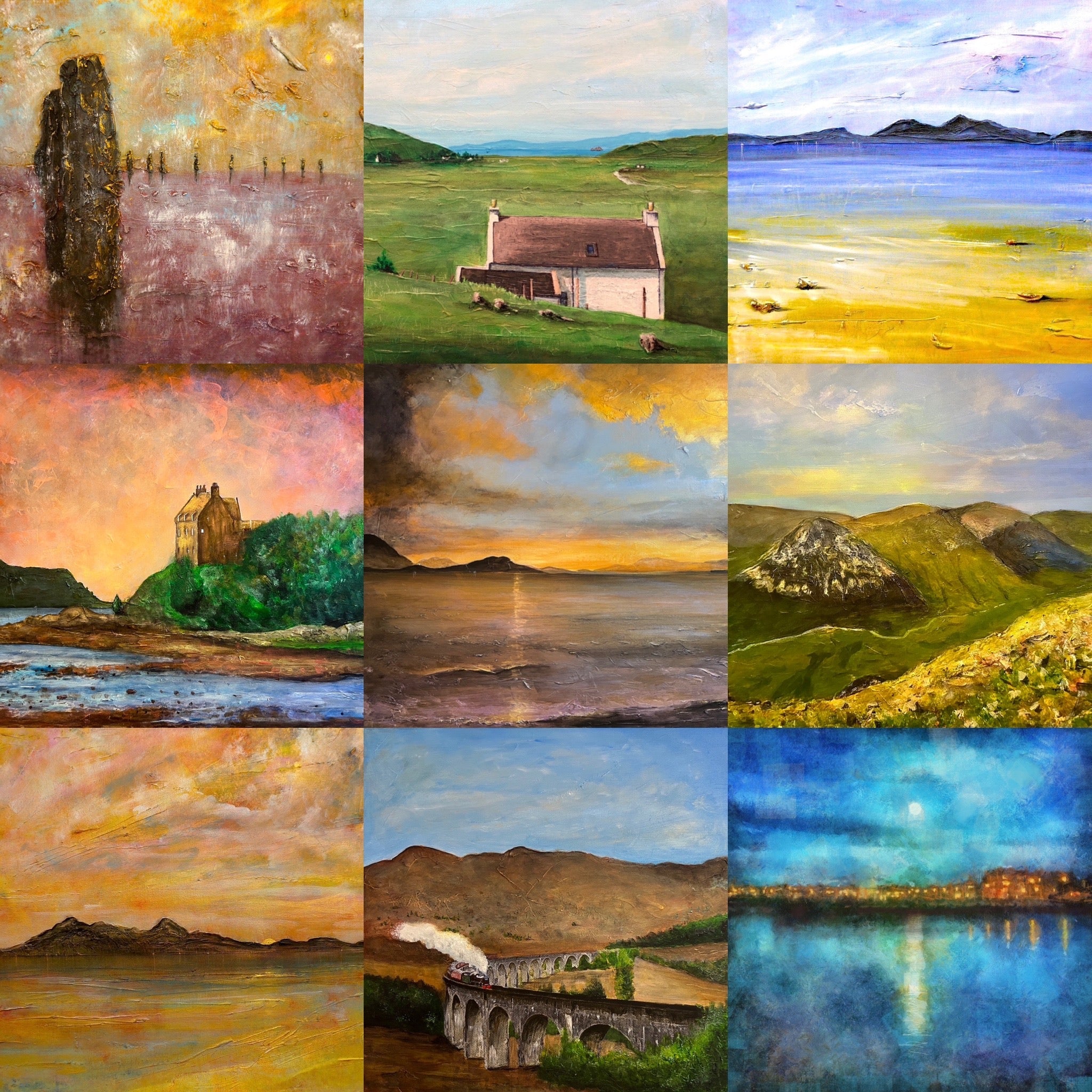 Commission Your Own Unique Scottish Original Painting | Scottish Creations