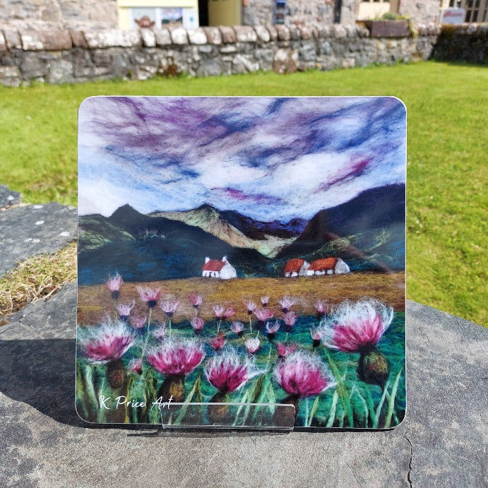 'Altnamulloch Thistles' Placemat | Scottish Creations