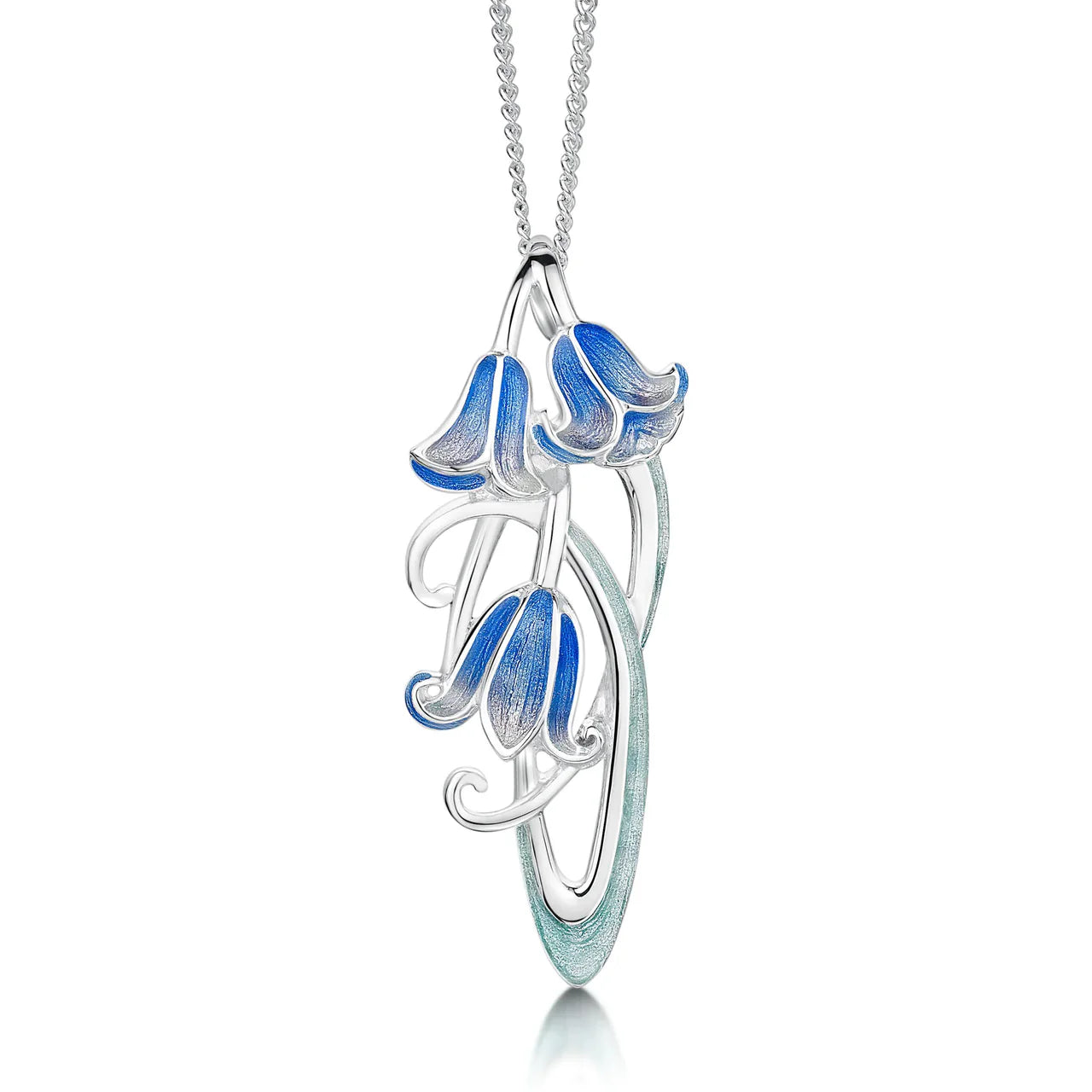 Bluebell Dress Necklace by Sheila Fleet | Scottish Creations