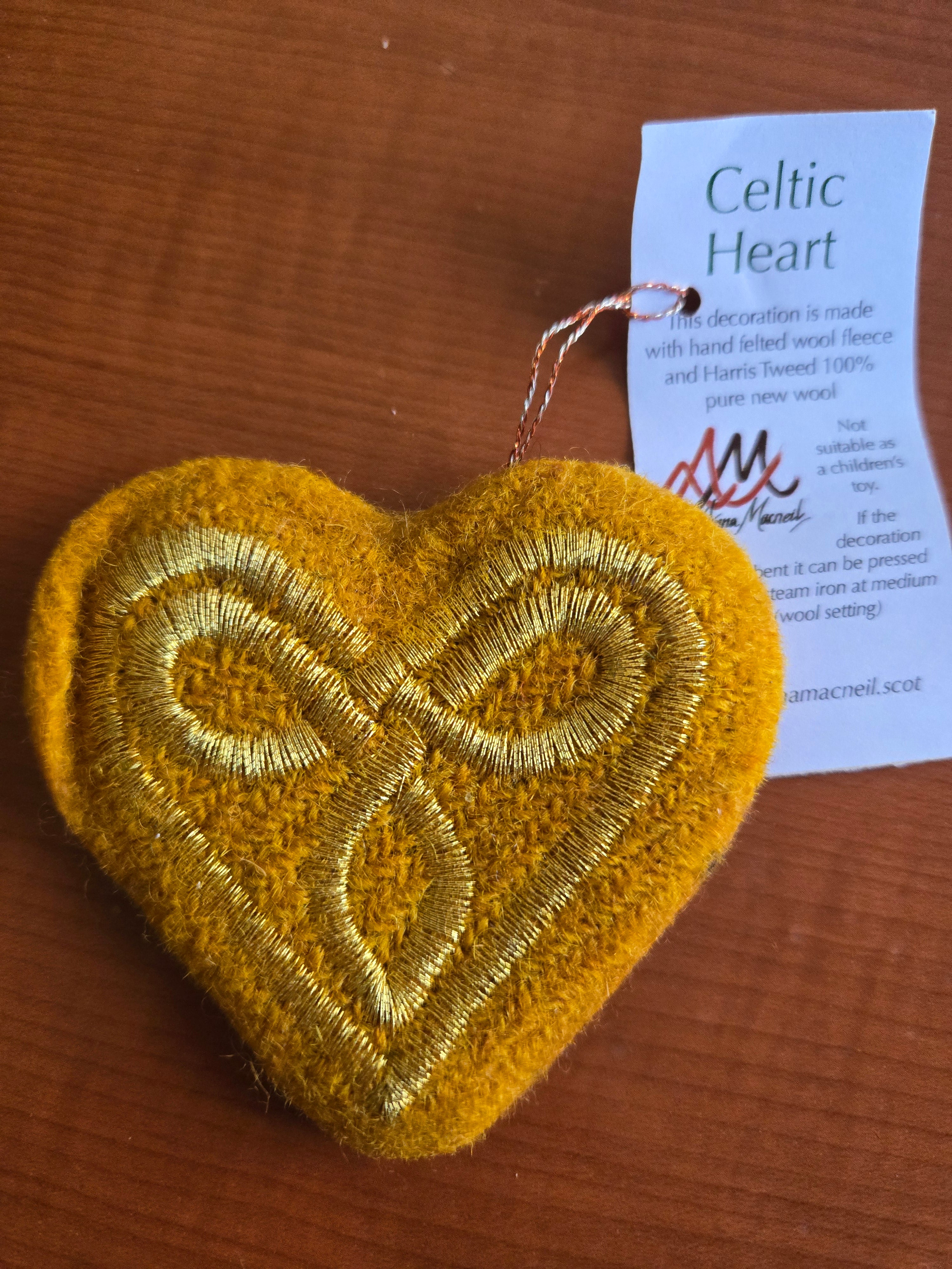 Celtic Heart Decorations