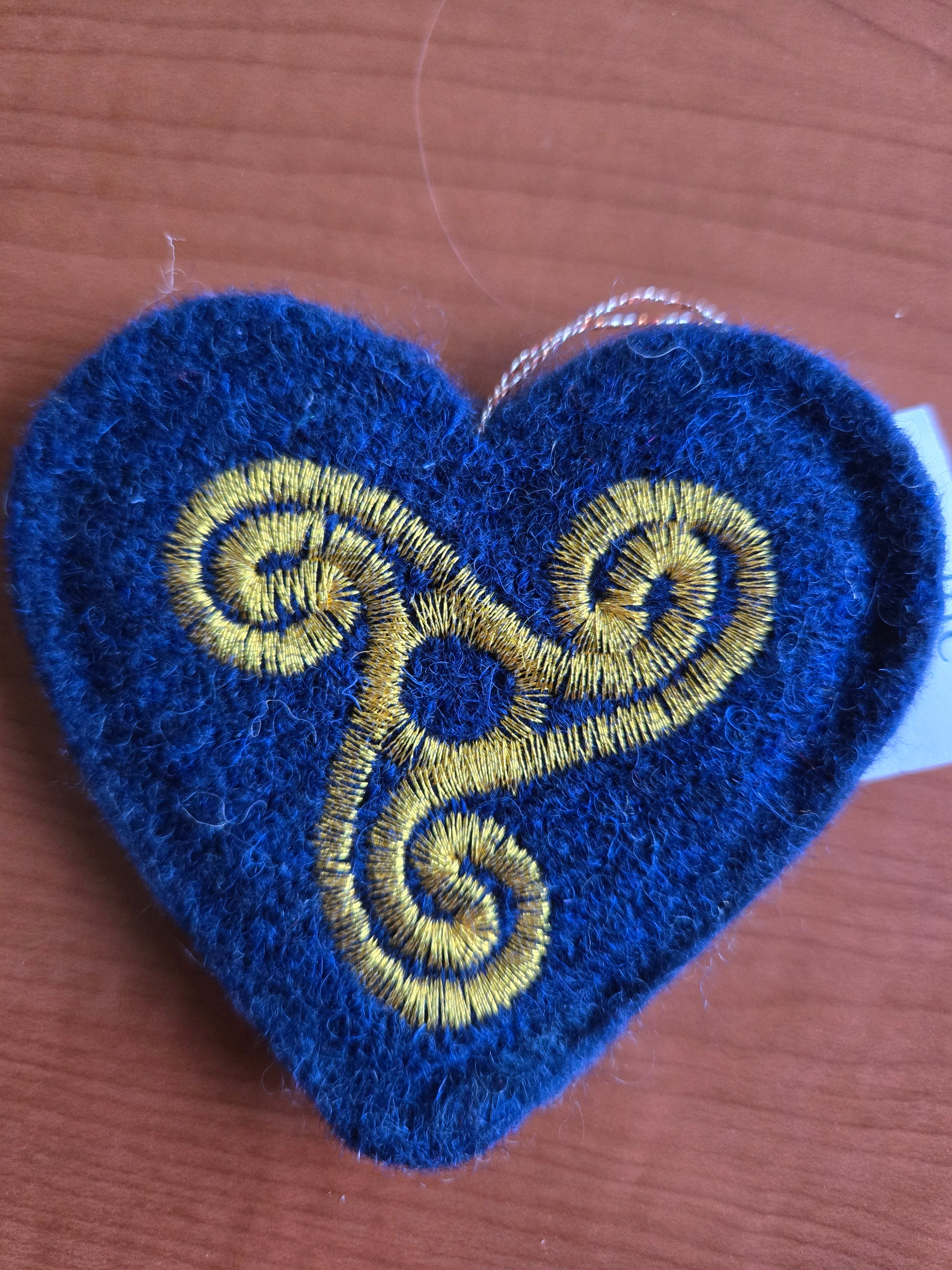 Celtic Heart Decorations