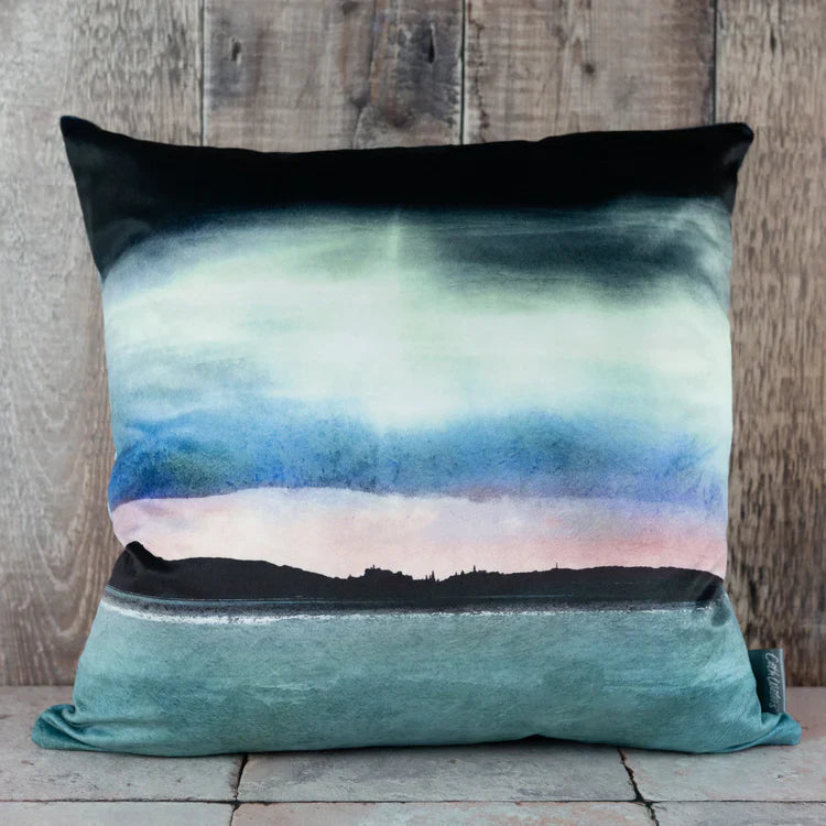 Edinburgh Skyline Pillow | Scottish Creations