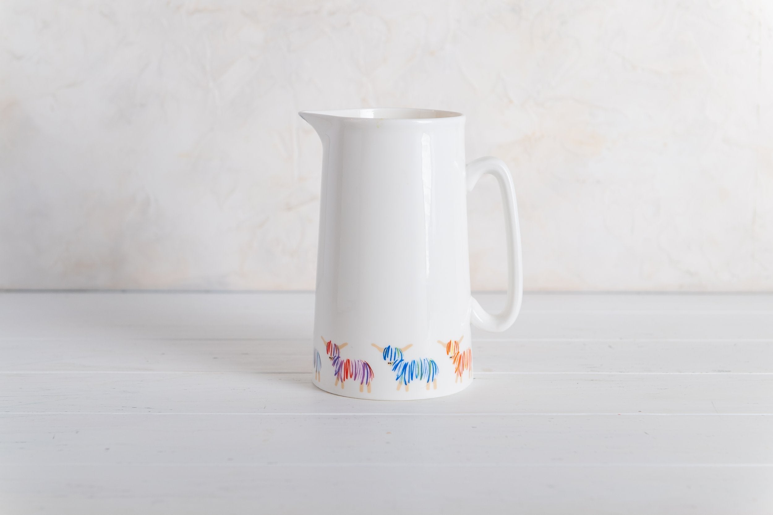 Hairy Coo China Pitcher Jug | Scottish Creations