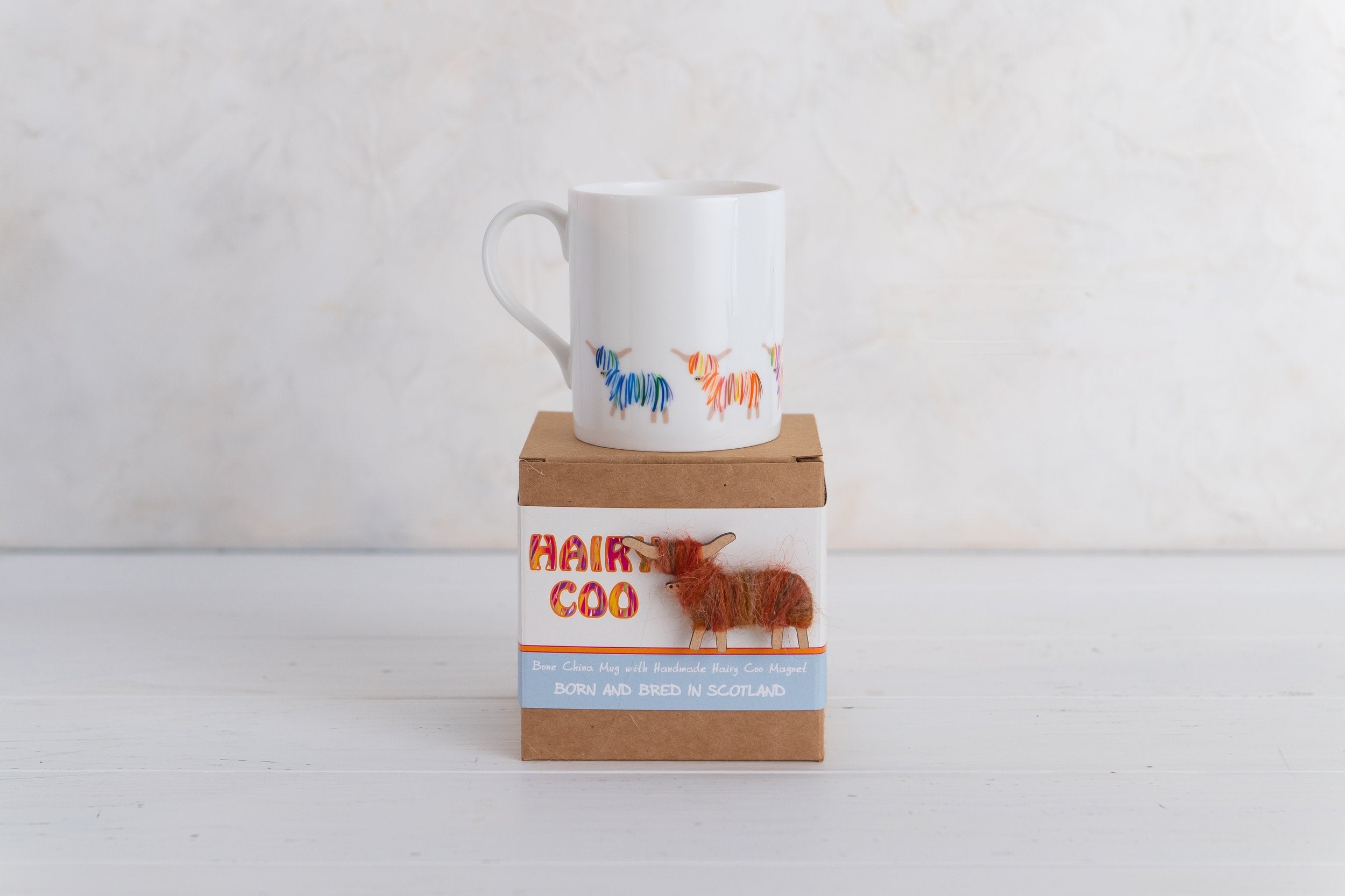 Hairy Coo China Mug | Scottish Creations