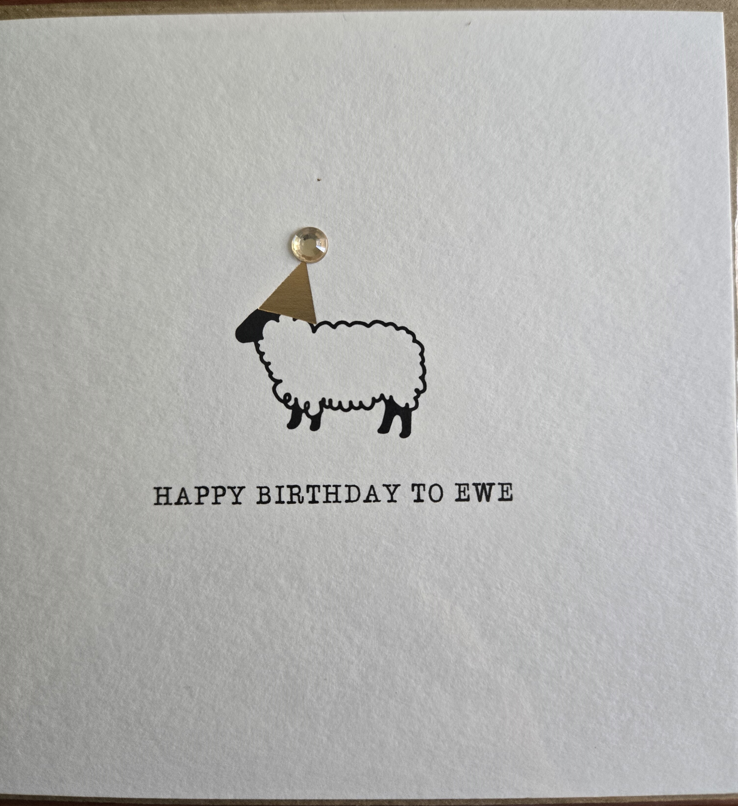 Happy Birthday to Ewe Card | Scottish Creations