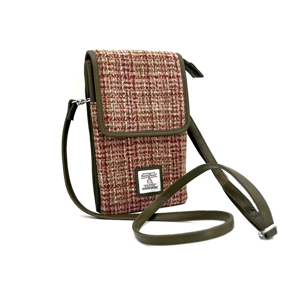 Mini Cross Body Bag in Harris Tweed Maccessori Scottish Creations