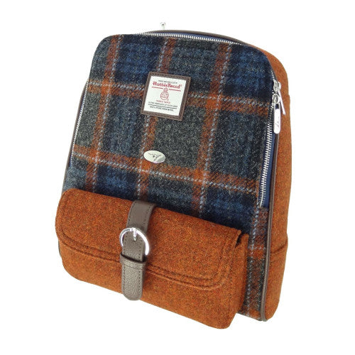 Harris Tweed Naver Backpack | Scottish Creations