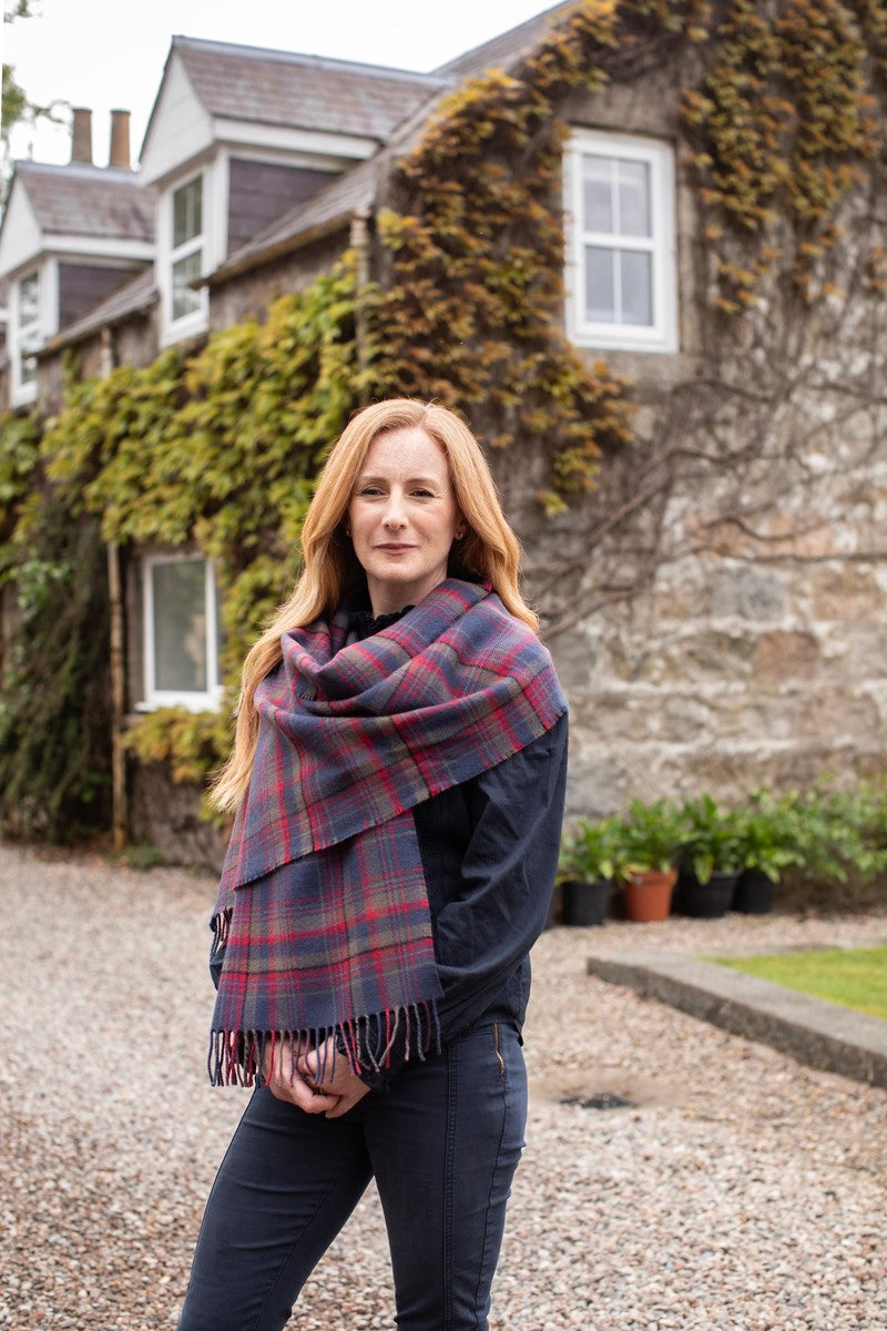 Limited Edition Tartan Shawl | Scottish Creations