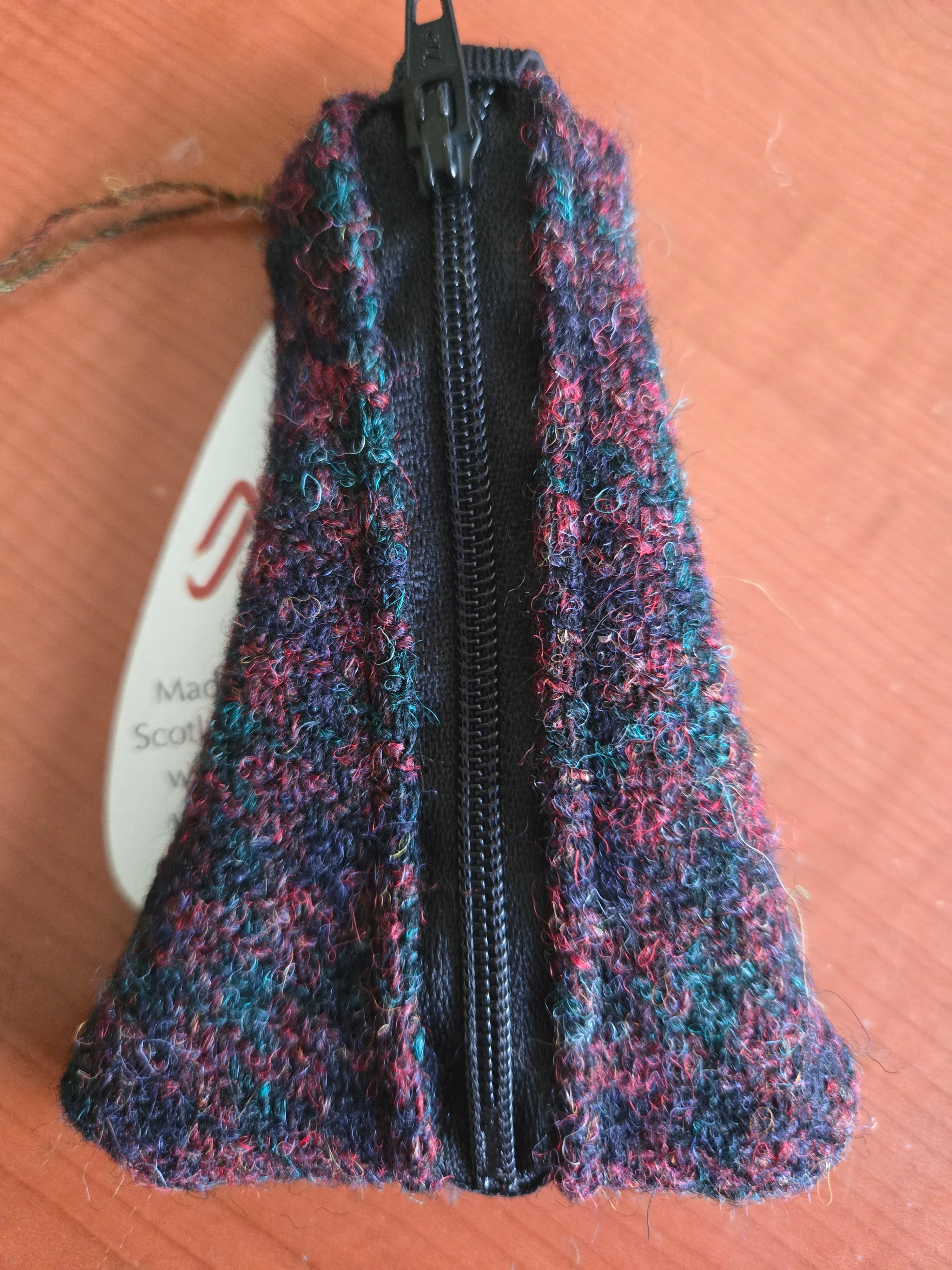 Key Ring Purse in Harris Tweed | Scottish Creations