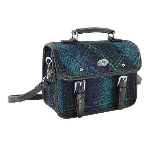 Harris Tweed 'Bervie' Mini Satchel Bag | Scottish Creations