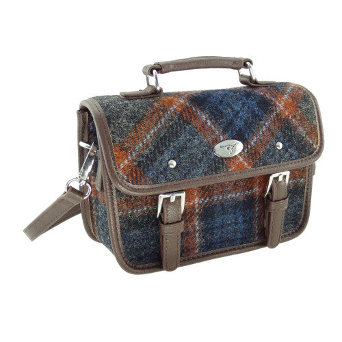 Harris Tweed 'Bervie' Mini Satchel Bag | Scottish Creations