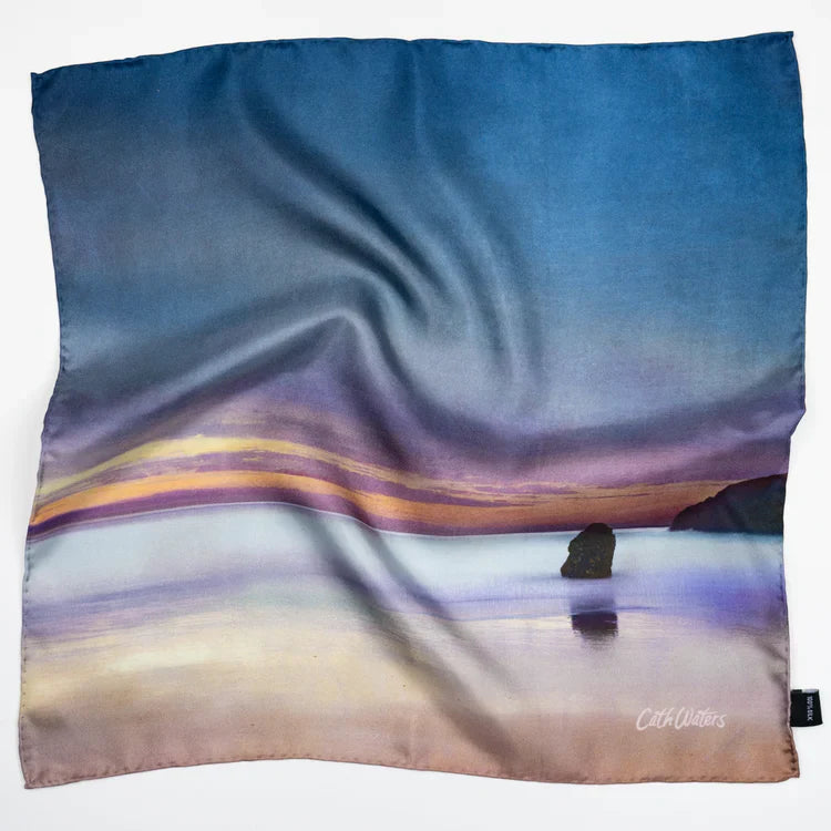 Silk Scarf Sango Bay, Durness | Scottish Creations