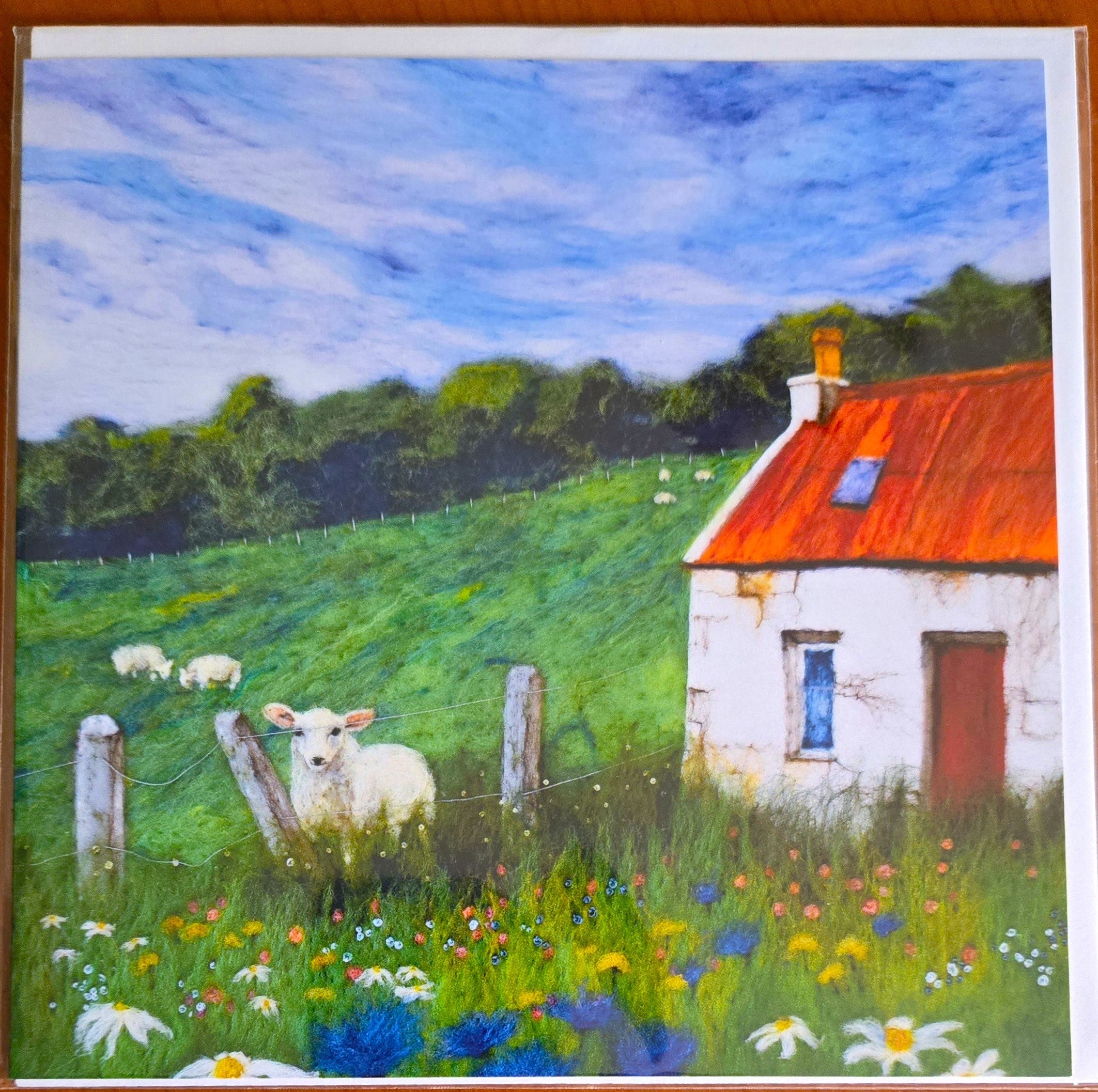 'Sheep Croft' Card | Scottish Creations