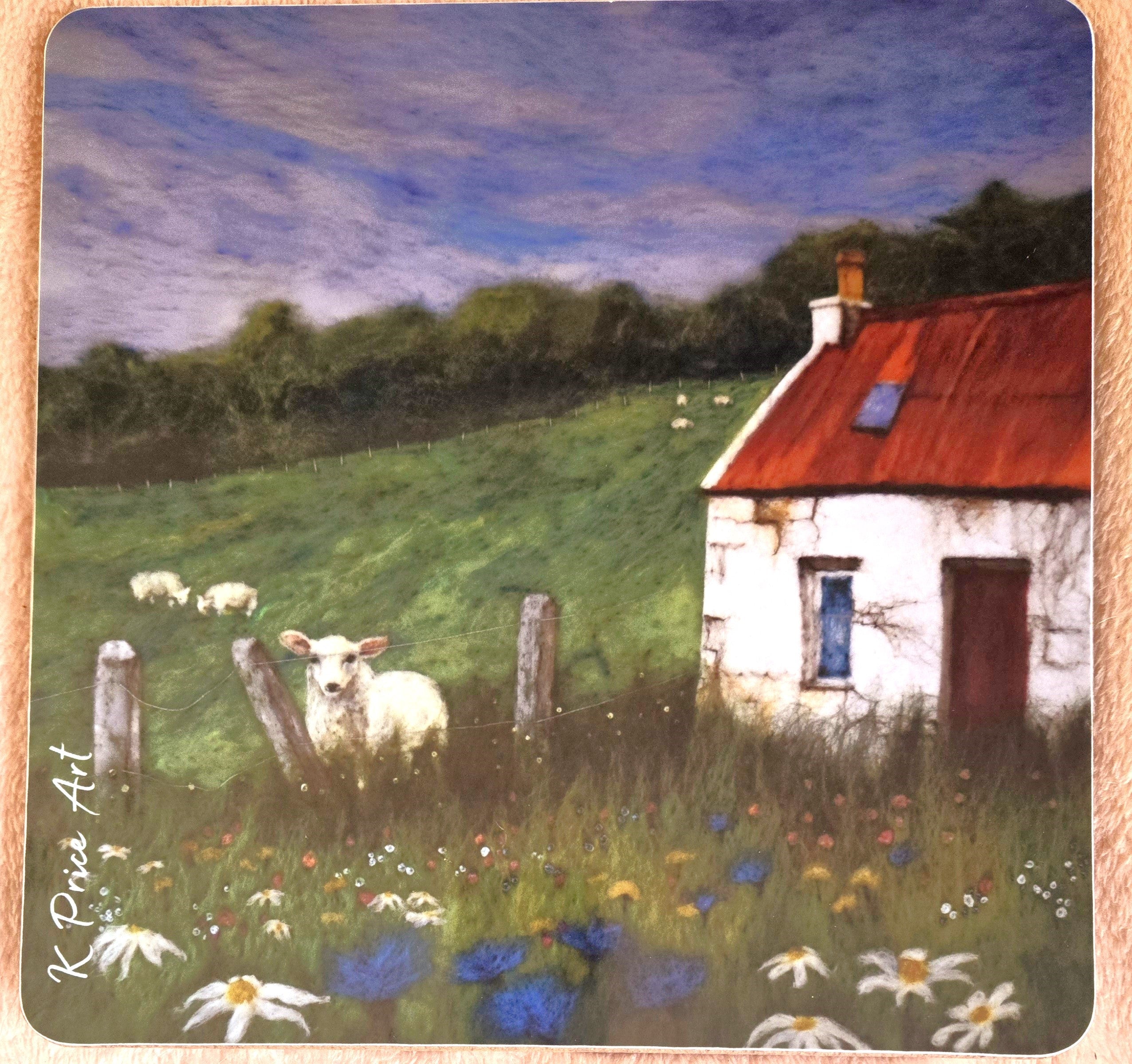 'Sheep Croft' Placemat | Scottish Creations