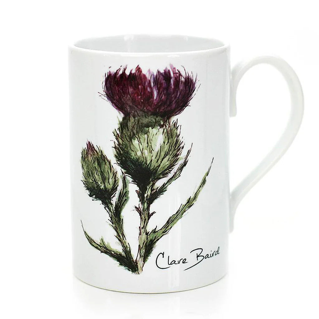 Flower of Scotland Porcelain Mug | Scottish Creations