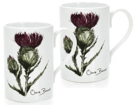 Flower of Scotland Porcelain Mug | Scottish Creations