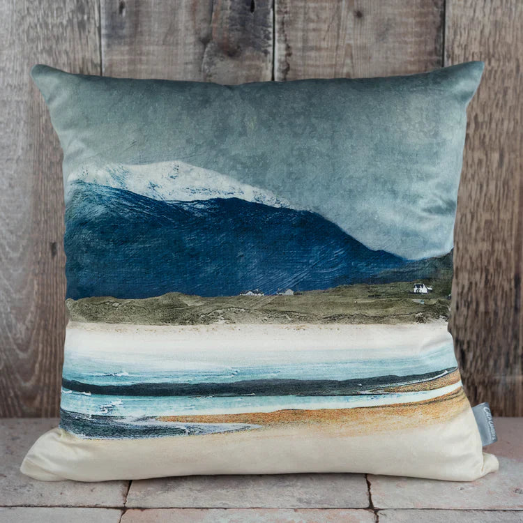 Winter Luskentyre, Isle of Harris Pillow | Scottish Creations