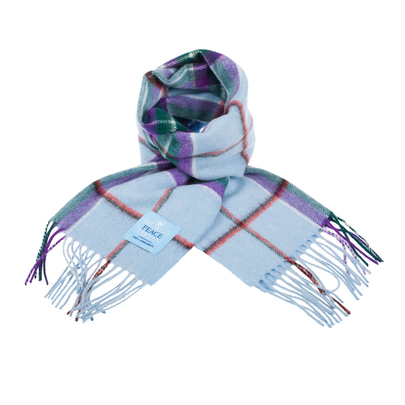 World Peace Tartan Scarf