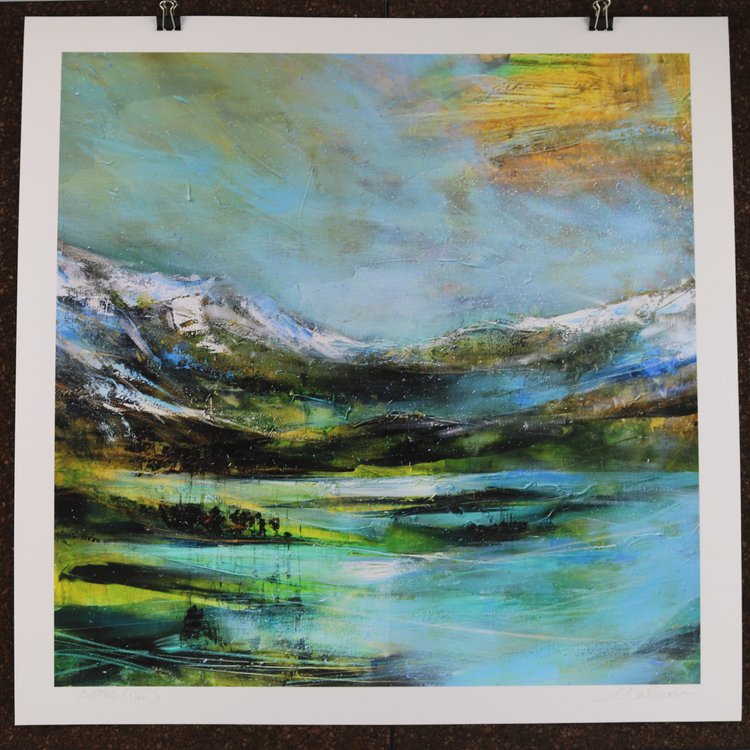 Affric Glow Giclee Print | Scottish Creations