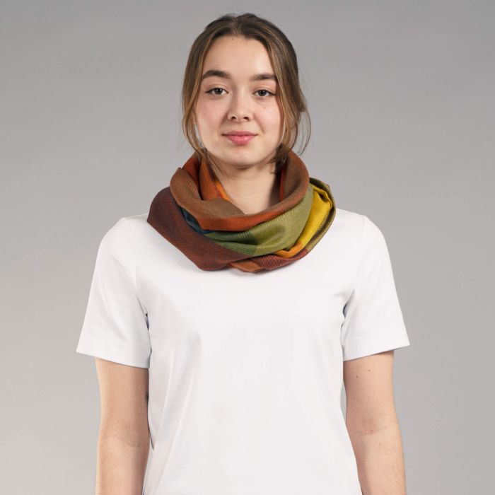 Allie Luxury Scarf Essil Amber | Scottish Creations