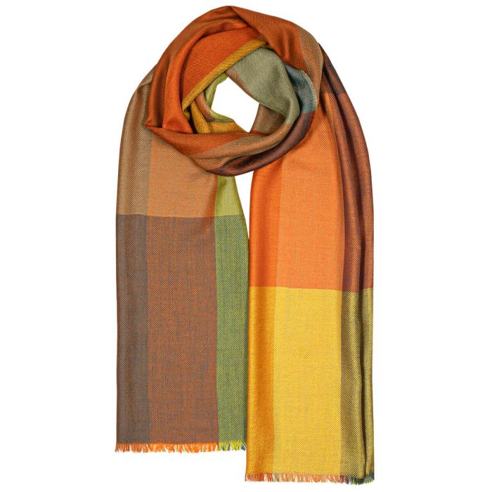 Allie Luxury Scarf Essil Amber | Scottish Creations