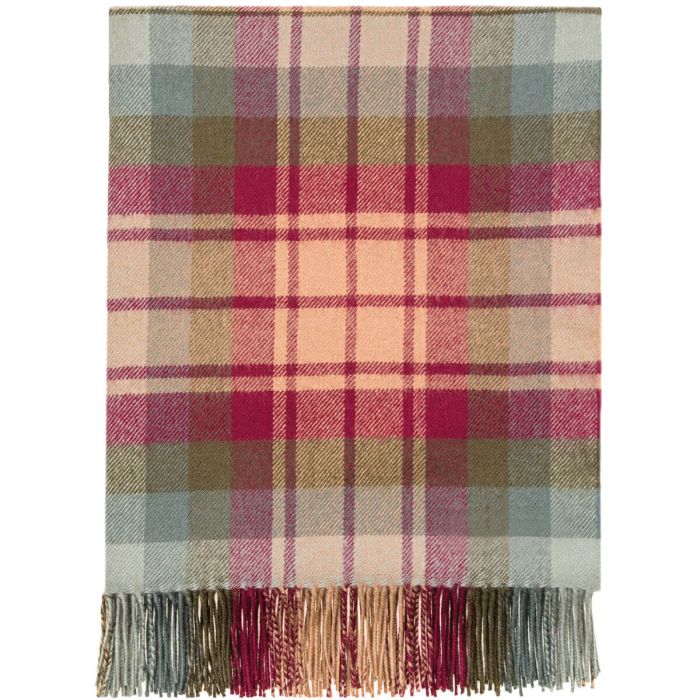 Auld Scotland Tartan Lambswool Blanket | Scottish Creations