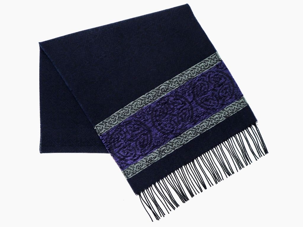 Celtic Midnight Scarf | Scottish Creations