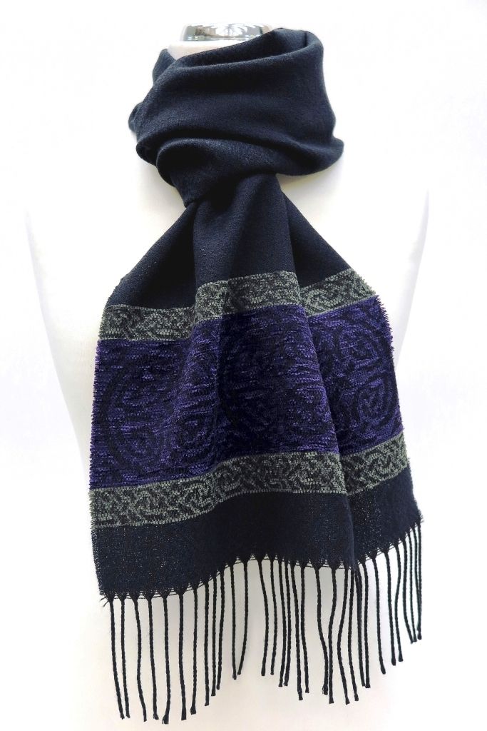 Celtic Midnight Scarf | Scottish Creations