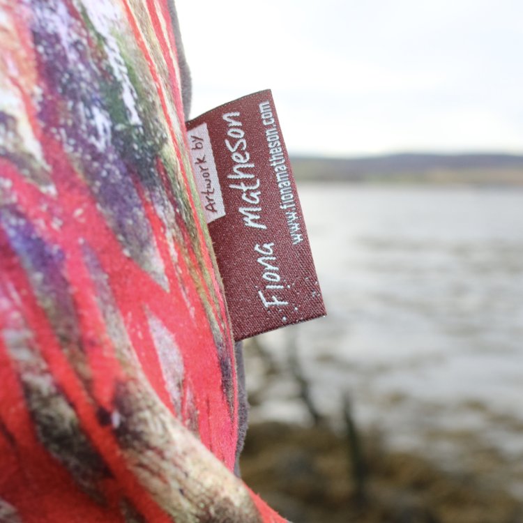 Flaming Reeds Isle of Harris Pillow | Fiona Matheson | Scottish Creations