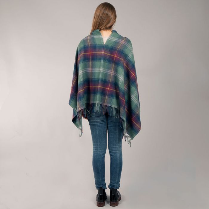 Georgia Poncho in Hame Tartan | Lochcarron | Scottish Creations