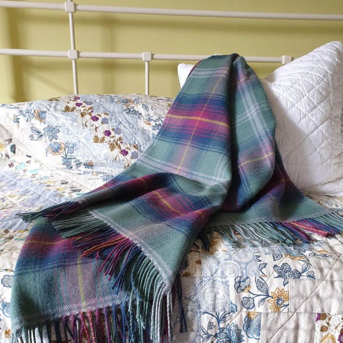 Hame Tartan Lambswool Blanket | Lochcarron | Scottish Creations