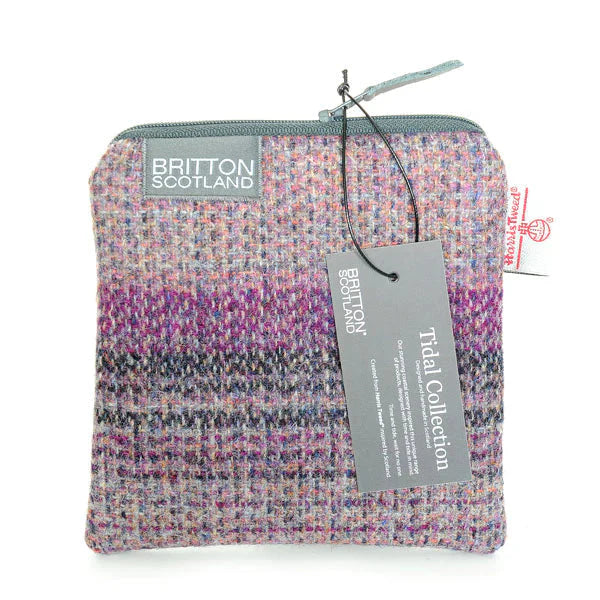 Harris Tweed Medium Square Purse | Scottish Creations