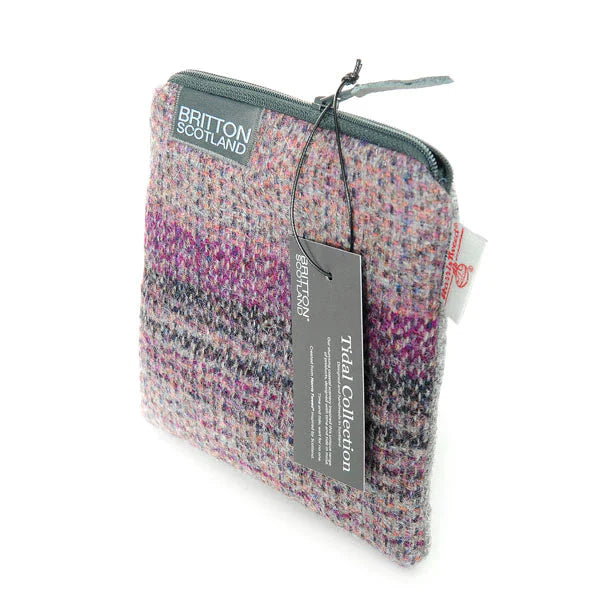 Harris Tweed Medium Square Purse | Scottish Creations