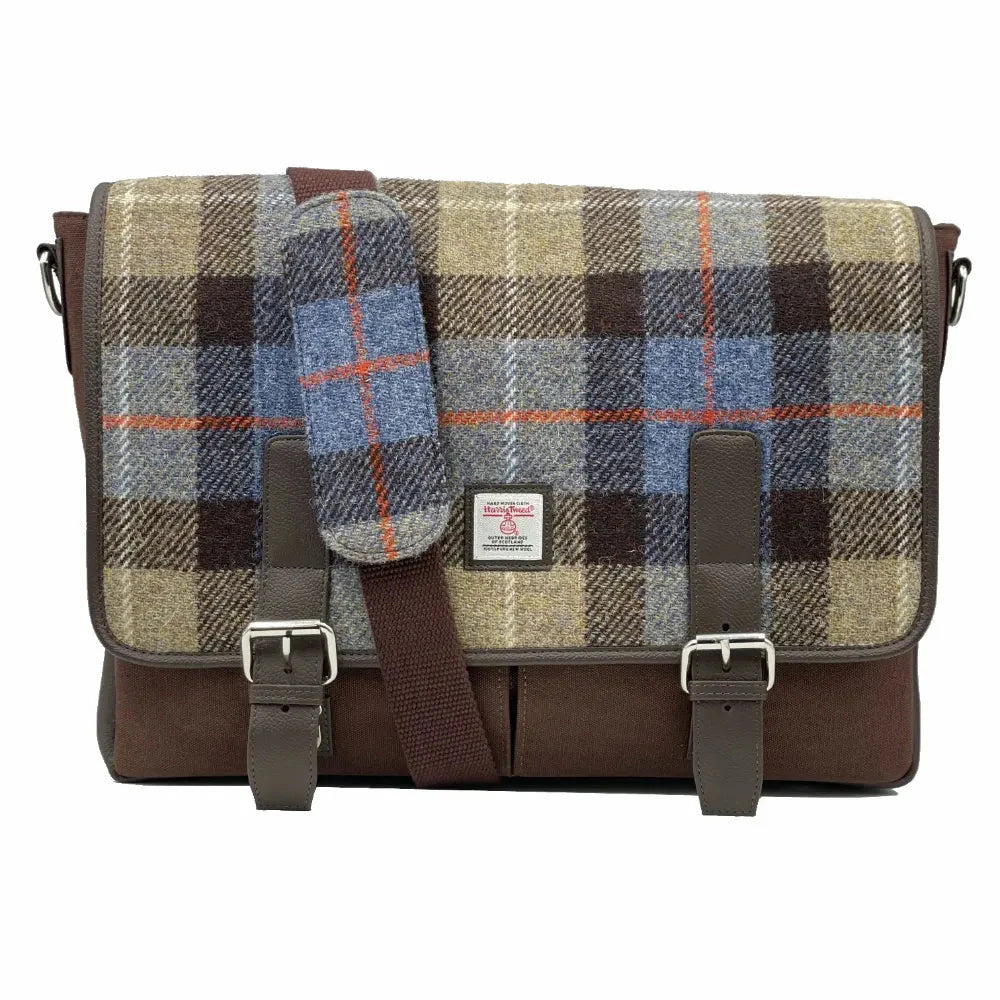 Harris Tweed Messenger Bag | Scottish Creations