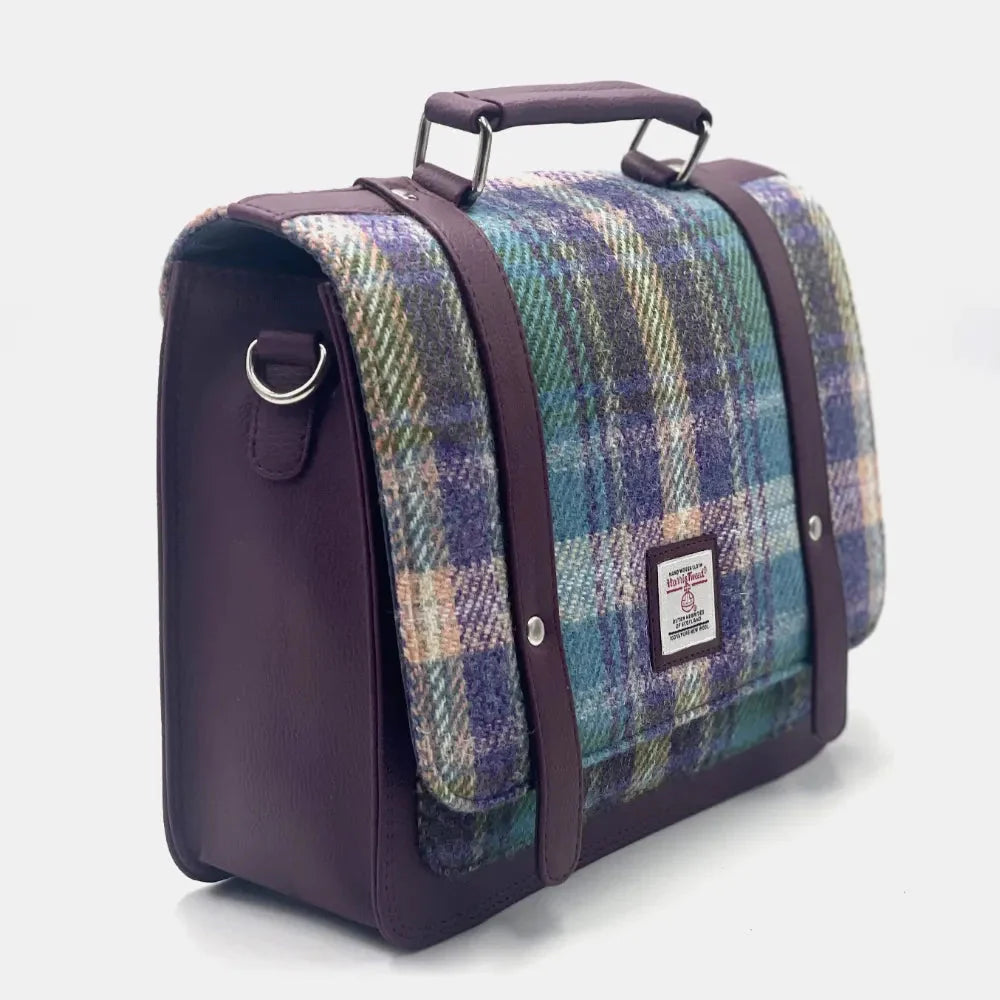 Harris Tweed Mini Messenger Bag | Scottish Creations