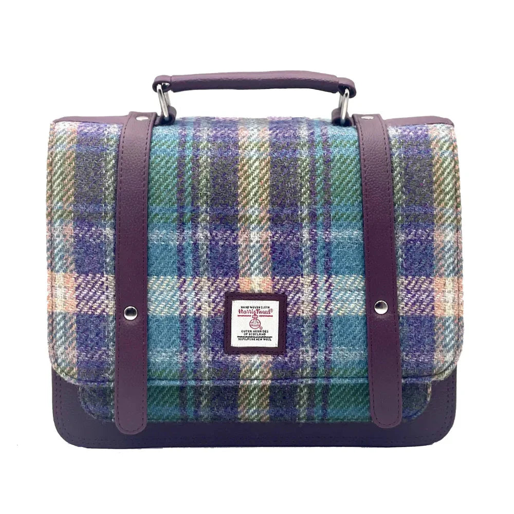 Harris Tweed Mini Messenger Bag | Scottish Creations