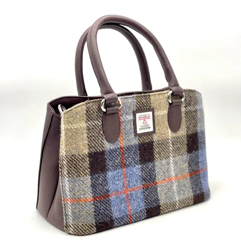 Harris Tweed Top Handle Bag | Scottish Creations