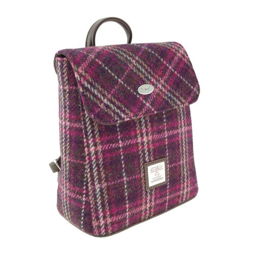 Harris Tweed Tummel Backpack | Scottish Creations