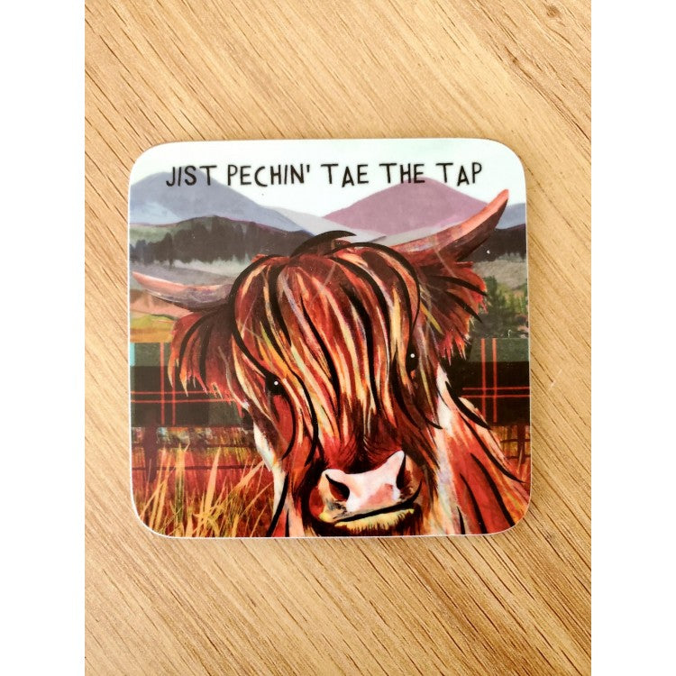 Jist Pechin Tae the Tap Coaster