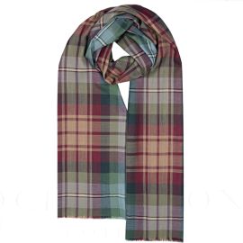 Luxury Extra Fine Merino Stole Auld Scotland Tartan | Scottish Creations