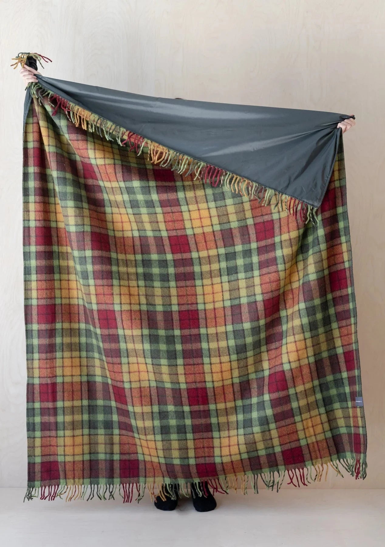 Picnic Blanket in Buchanan Autumn Tartan | Scottish Creations