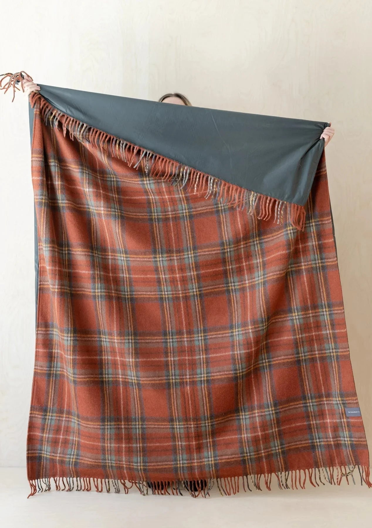 Picnic Blanket in Stewart Royal Antique Tartan | Scottish Creations