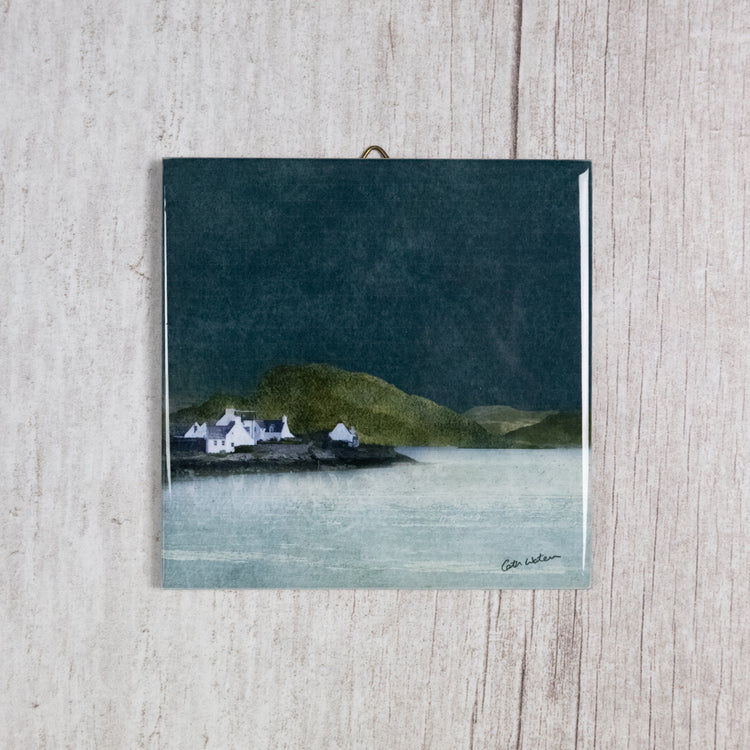 Plockton Ceramic Tile | Scottish Creations