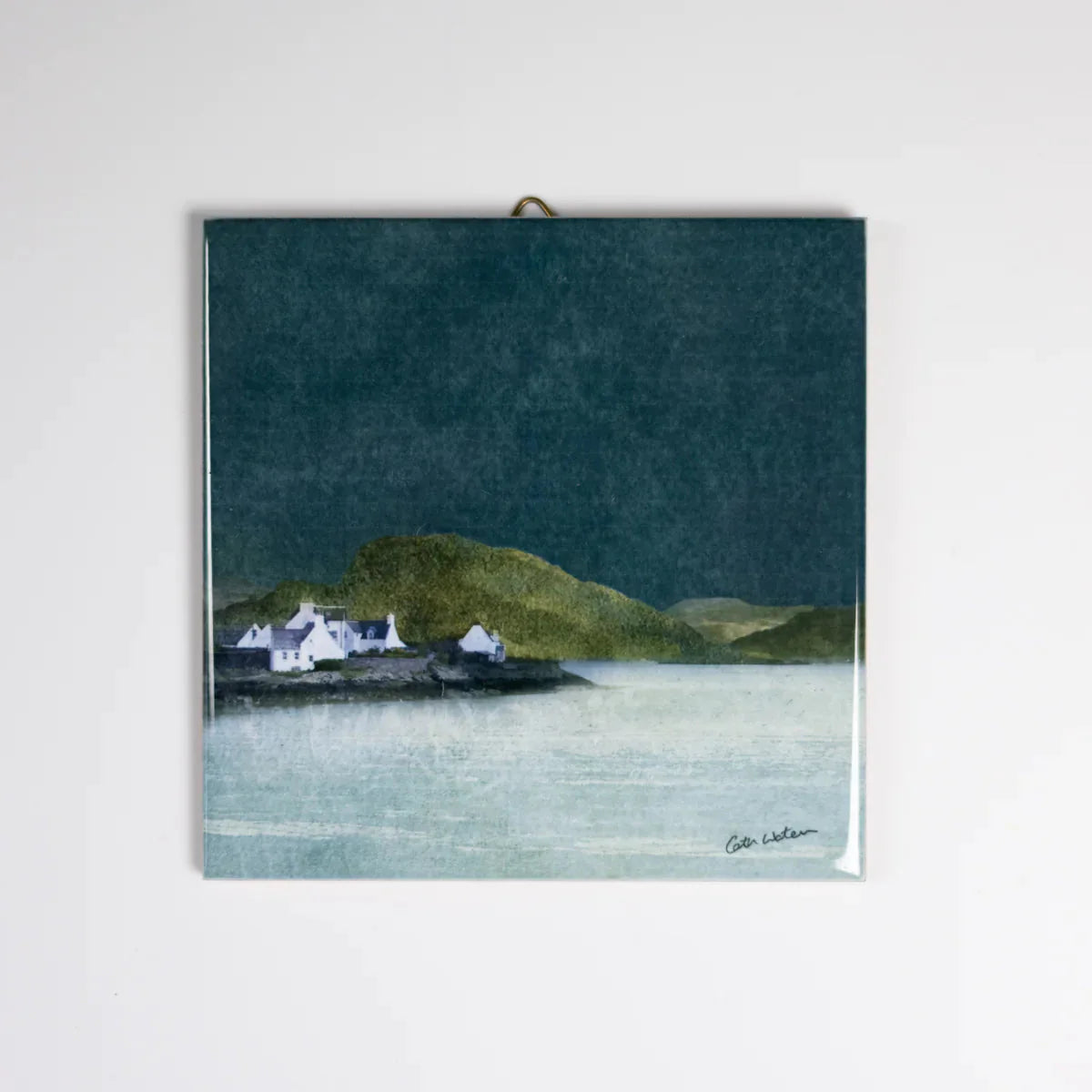 Plockton Ceramic Tile | Scottish Creations