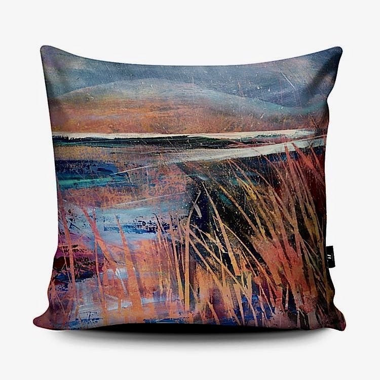 Radiant Light Isle of Harris Pillow | Scottish Creations