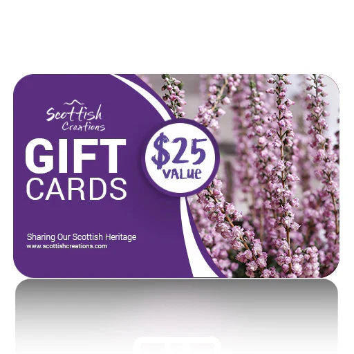 Scottish Creations Gift Card | Scottish Creations