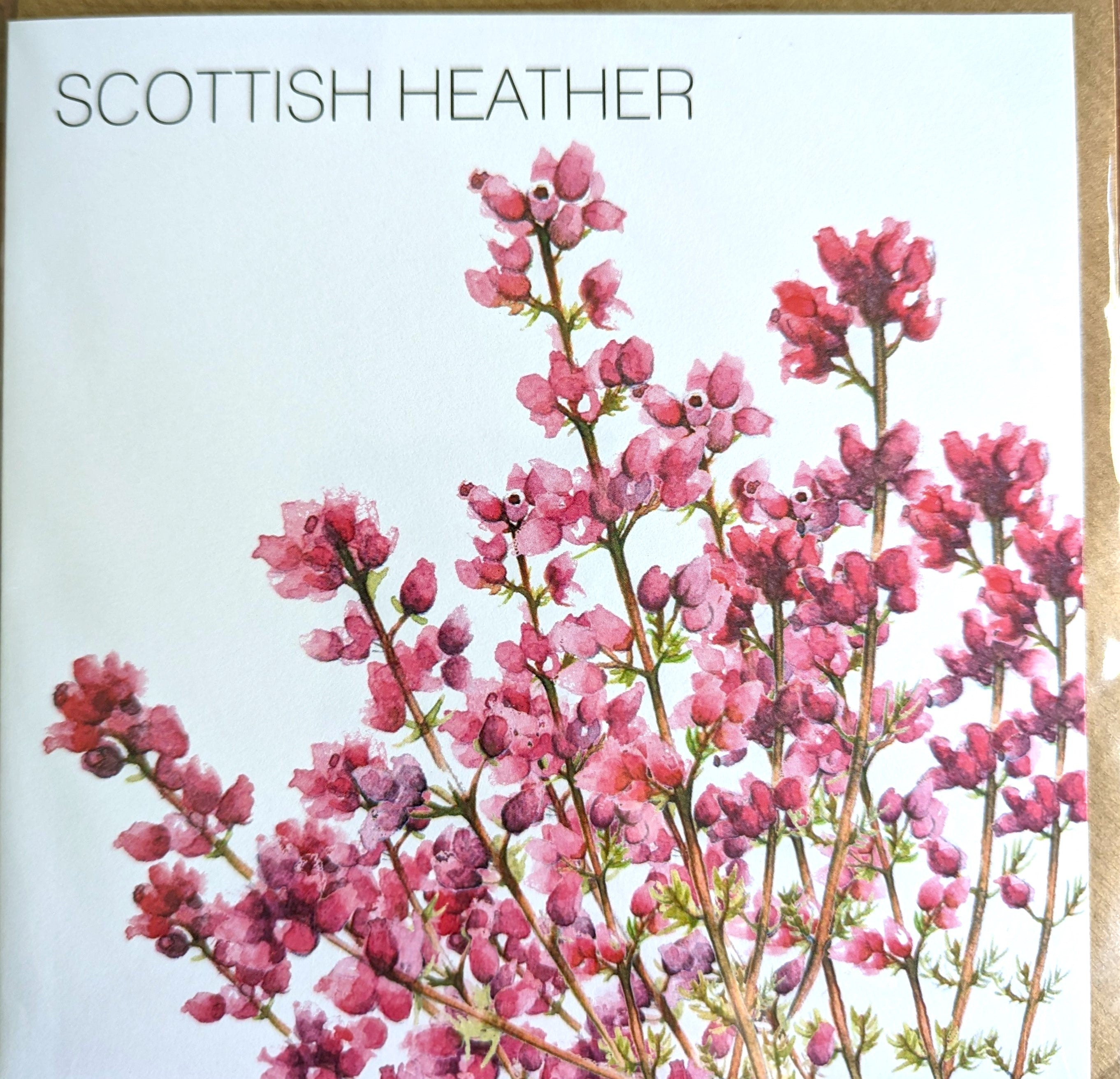 Scottish Heather Card | Scottish Creations