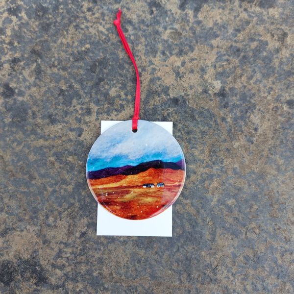 Scottish Landscape Porcelain Ornament | K Price | Scottish Creations