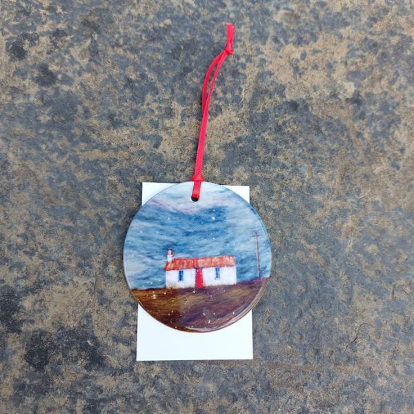 Scottish Landscape Porcelain Ornament | K Price | Scottish Creations